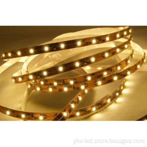 Yellow color flexible LED Strip Light waterproof